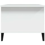  Stolić za kavu bijeli 90 x 50 x 40 cm od konstruiranog drva | shoptok.hr