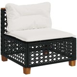 vidaXL 8-dijelni set vrtnih sofa od poliratana s jastucima sivi | shoptok.hr