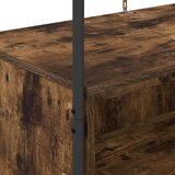  Stalak za odjeću s pohranom Smeđi hrast 100 x 44 x 160 cm | Eponuda.ba