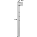 Mömax Garderobni Panel Senex, Siva | Shoptok.si
