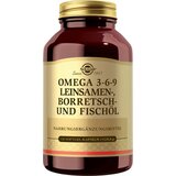 Solgar Omega 3-6-9 iz lanenega, boraginega in ribjega olja - 120 mehk. kaps. Cene