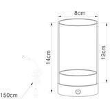Globo 21012G -LED Spoljašnja stona lampa PIXY LED/2W/3,7V 2700/4000/6500K IP44 zelena | Eponuda.com