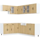 vidaXL 11-dijelni set kuhinjskih ormarića Lucca konstruiranog drva | shoptok.hr