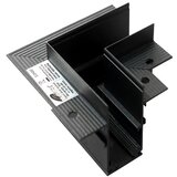 Mitea Lighting ugaoni šinski nastavak 12mm slim ugradni l (za namestaj) za led 48V magnetnu rasvetu 80x80mm