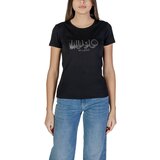 Liu Jo Majice s kratkimi rokavi ECS MODA M/C TA5214JS003 Črna | Shoptok.si