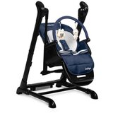 CARETERO Indigo Black hranljiva stolica + ljuljačka plava | shoptok.hr