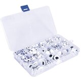 RAYHER Očesa plastična, samolepljiva, 1500 kosov, (20728378) | Shoptok.si