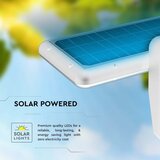  LED solarno zidno svetlo sa senzorom LED/15W/3,2V 4000K/6000K IP65 belo | Eponuda.com
