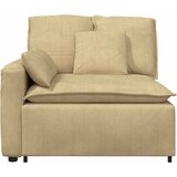  Modularni kauč s naslonom za ruke i jastucima, sivozelene boje, 100 cm | shoptok.hr