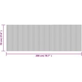  Tepih pravokutni smeđi 70 x 200 cm od bambusa | Shoptok.si