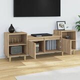 TV ormarić boja hrasta sonome 160x35x55 cm konstruirano drvo | shoptok.hr