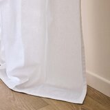 Douceur d intérieur Bijela zavjesa od mješavine pamuka 140x240 cm Duchesse – | shoptok.hr