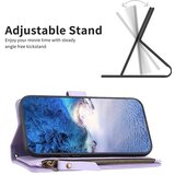 INORCO BF Style-19 za Realme C55 enobarvna usnjena torbica za telefon z žepom na zadrgo, pokrov stojala za denarnico, (22035383) | Shoptok.si