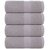 vidaXL Ručnici za pranje FROGN 4 kom. sive 30x30 cm 360 g/m² - Siva 30 x 30 cm 4 Cijene