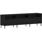 vidaXL Kabinet Crni Hrast 150x30x44 5 cm Konstruirano drvo | shoptok.hr