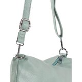 Fashion Hunters Light green 2in1 women's shoulder bag made of eco leather | Shoptok.si