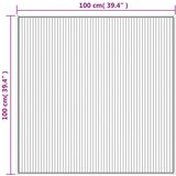  Tepih kvadratni crni 100x100 cm bambus | shoptok.hr