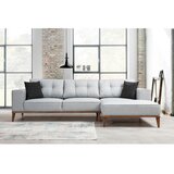Atelier Del Sofa Kutna sofa Montana 91x85x288cm Svijetlosiva | Eponuda.ba