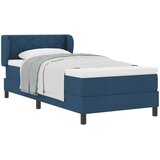  s opruga kutije s uzglavljem Plava 100 x 200 cm tkanina | shoptok.hr
