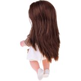  Prekrasna mekana gumena lutka 30 cm TOSIA duga kosa + bočica i pelena ZA5832lutka od mekane gume, duga kosa, haljina, 30 cm ZA5832 | shoptok.hr