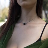 Epic Fantasy Shop crni Oniks sfera ogrlica Cene