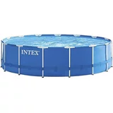 Intex set za bazen metal frame pool set plava