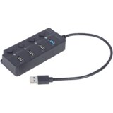  USB HUB 4-port 1 x USB 3.1 + 3 x USB 2.0 GEMBIRD UHB-U3P1U2P3P-01 | Eponuda.ba