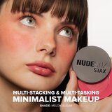 Nudestix Stax All Over Color Blush Balm višenamjenska šminka za oči, usne i lice nijansa Melon Sugar 2,5 g | shoptok.hr
