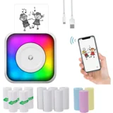 Mini tiskalnik - foto tiskalnik - brezžični tiskalnik za telefon - prenosni tiskalnik, (5000129581)