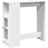  Barski stol s držačima bijeli 101x40x103,5 cm drveni | Eponuda.ba