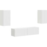  Komplet TV omaric 4 pcs Bela Konstruiran les, (5000132396) | Shoptok.si