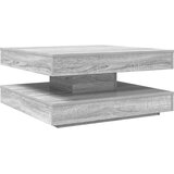  Klub stolić rotirajući za 360 stupnjeva sivi Sonoma 70x70x34,5 cm | shoptok.hr