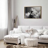  Plakat Clouds Like Dreams: Let the Sun Brighten Your Day – A Visual Feast 42x29.7 Zlatni okvir | shoptok.hr