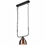 LAMKUR Luster na lancu MARIO 1xE27/60W/230V mesing | Eponuda.com