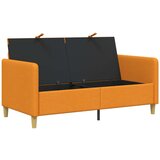 SOFA s pohranom Tamno žuta 152 x 78 x 87 cm Poliester | Shoptok.si