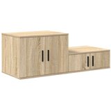  Ormar za pohranu u Sonoma hrastu 103x41x40 cm napravljen od kompozitnog drveta | shoptok.hr