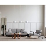 Atelier Del Sofa sofa trosed Eti Black 3 Seater Grey Cene