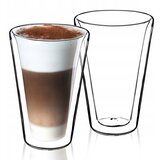 KADAX 2x velika dvostenska termo kozarca za kavo in čaj latte 470 ml, (5000351630) | Shoptok.si
