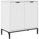 vidaXL Kopalniška omara za umivalnik z vrati Bela z visokim sijajem, (5000064302) Cene