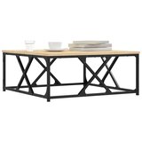  Stolić za kavu boja hrasta 70x70x30 cm konstruirano drvo | shoptok.hr