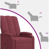  Fotelja s nagibom Vinska crvena Tkanina | shoptok.hr