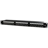 PANEL 24 PORTA cat.5e, shielded, NPP-C524-002, designed for 19" standard, 483x111x45 mm