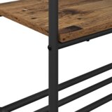  Stalak za odjeću s policama Staro drvo 77 x 30 x 171 cm | shoptok.hr