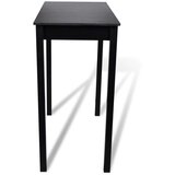 vidaXL Barska Miza s 4 Barskimi Stoli Bele Barve | Shoptok.si
