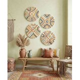 WALLXPERT Huhu1735 - 40 x 40 Multicolor Decorative Framed MDF Painting (4 Pieces) | Eponuda.com