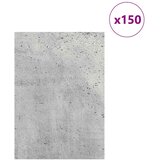 Dekor Paneli 150 pcs Betonski sivi 21 x 30 x 0,27 cm | shoptok.hr