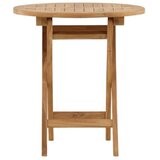 Venture Home Kenya vrtni stolić ⌀70 cm, prirodna boja drva | shoptok.hr