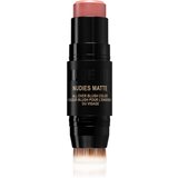 Nudestix Nudies Matte večnamenski svinčnik za oči, ustnice in lica odtenek Salty Siren 7 g Cene