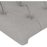  Okvir za krevet bez madraca svjetlosivi 90x190 cm od tkanine | shoptok.hr