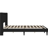  Krevetna konstrukcija Crna 140 x 200 cm Umjetna koža | shoptok.hr